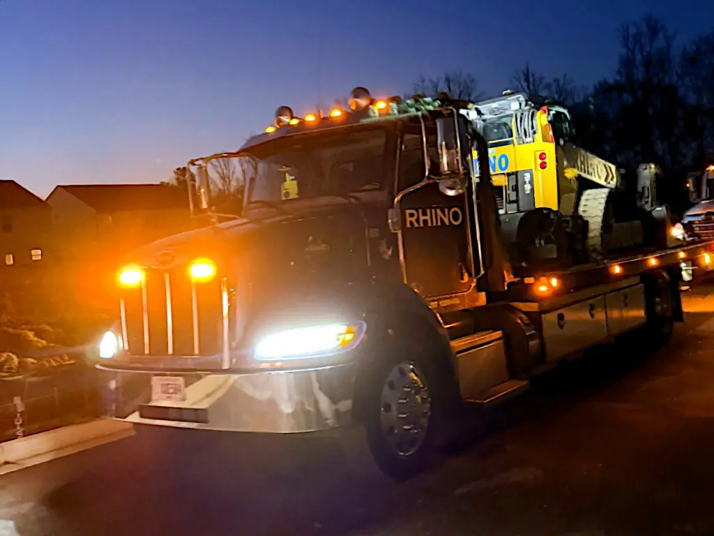 Concrete Tow Truck Response